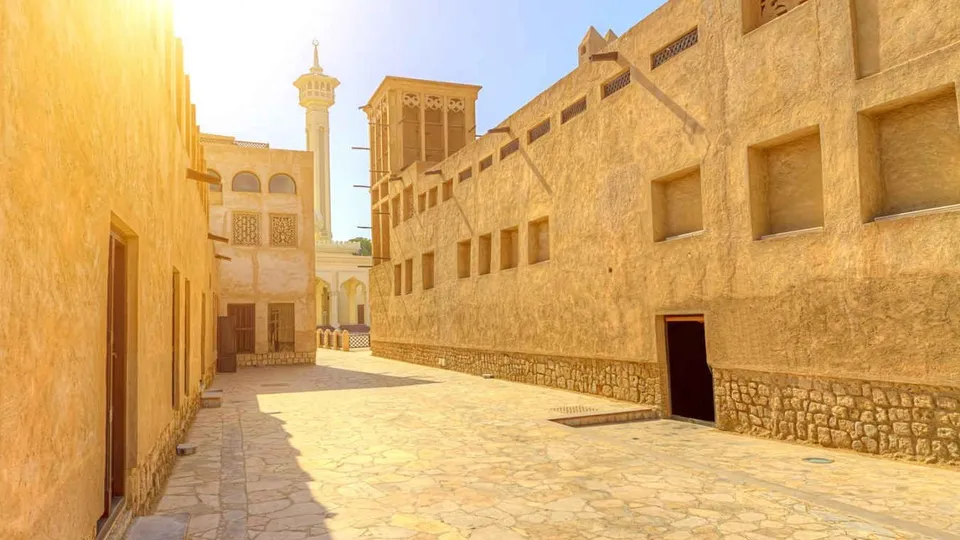 Quartiere storico di Dubai Old Creek Al Fahidi