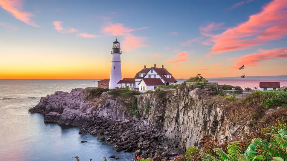 Cape Elisabeth e Faro di Portland Head