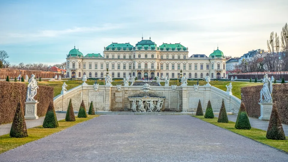 Austria - Vienna, palazzo del Belvedere