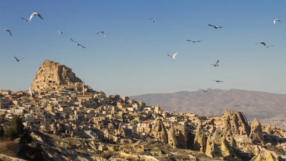 Valle dei piccioni in Cappadocia