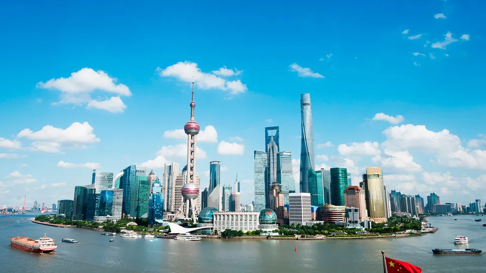 Skyline di Shanghai