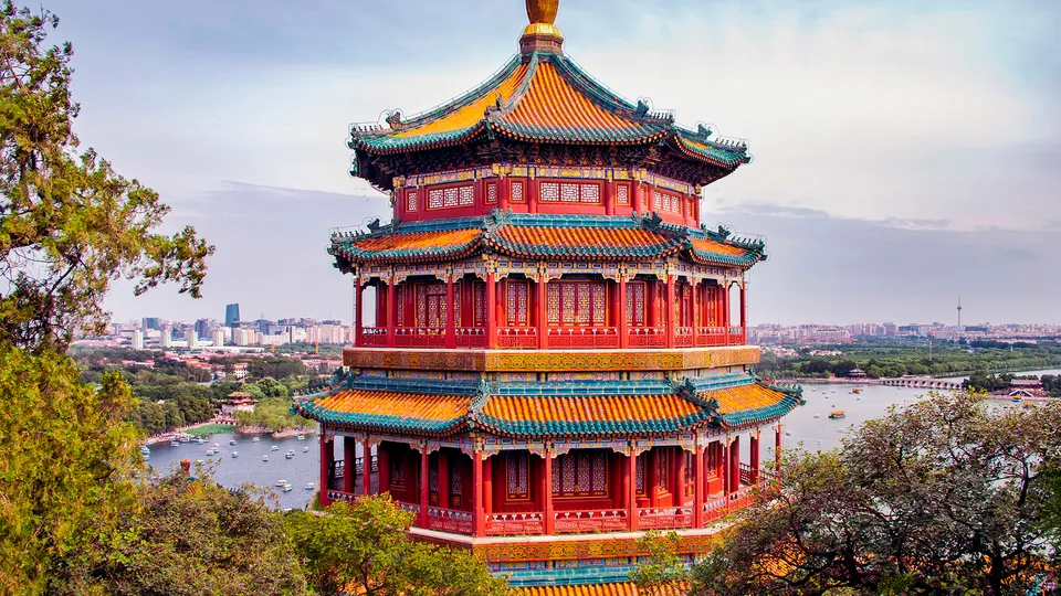 Tempio del Palazzo d'Estate in Cina