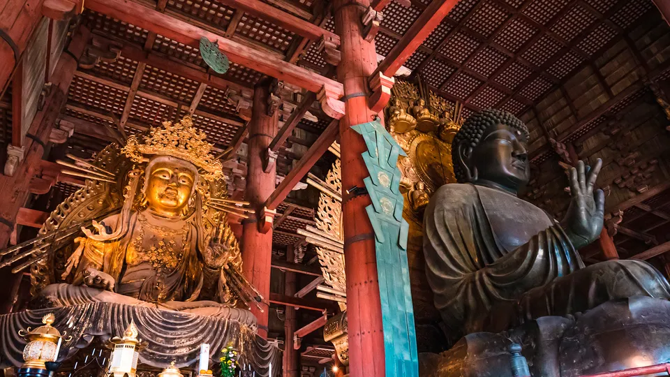 Grande Budda di Nara nel Tempio Todaiji