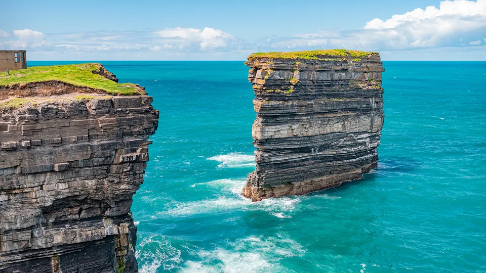 Scogliere a Downpatrick Head