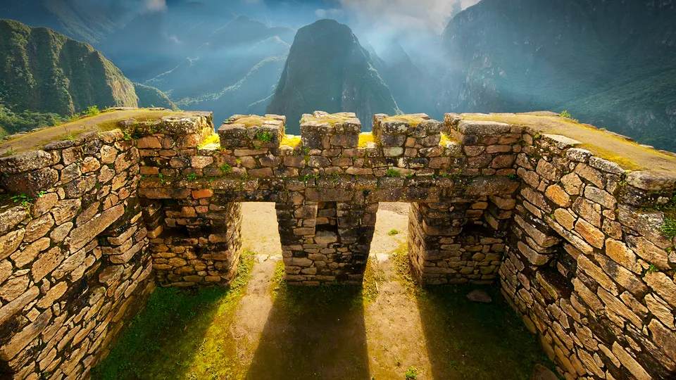 Machu Picchu in Perù