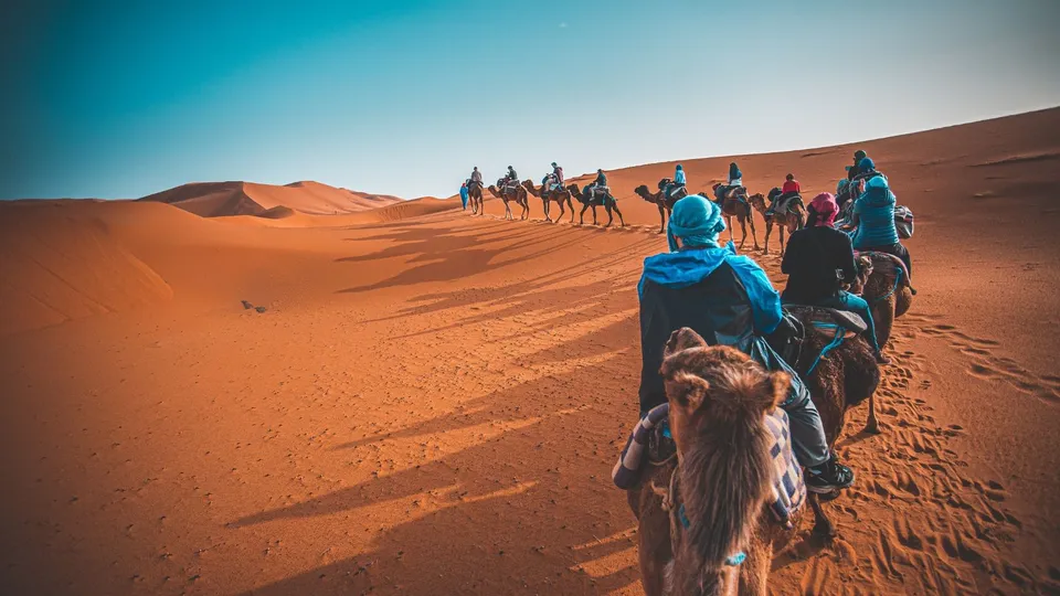 Marocco - Giro in cammello nel Sahara
