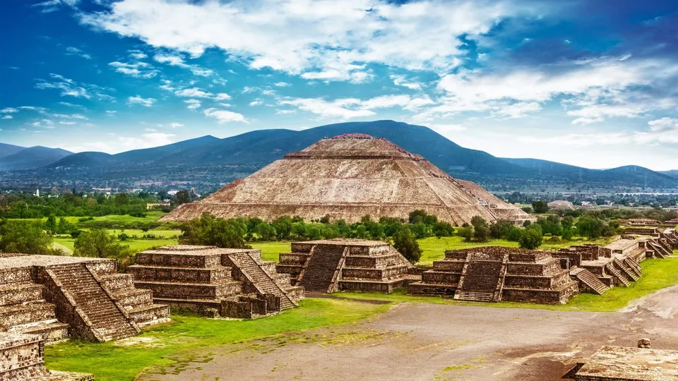 Messico - Piramide del Sole di Teotihuacan