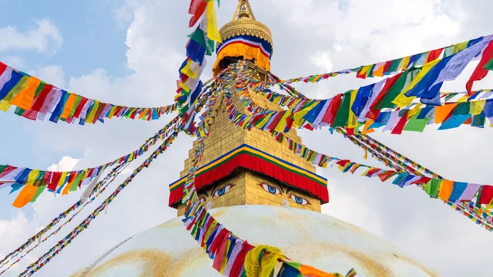 Nepal - Kathmandu, Stupa di Boudhanath
