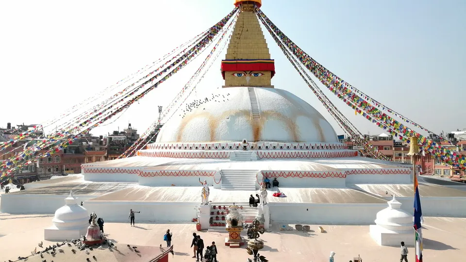 Boudhanath a Kathmandu