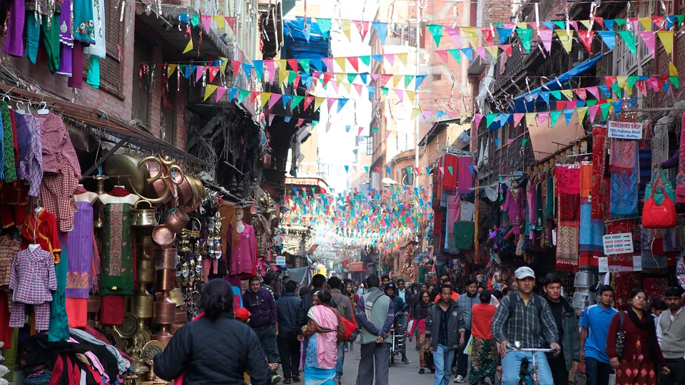 Mercato di Kathmandu