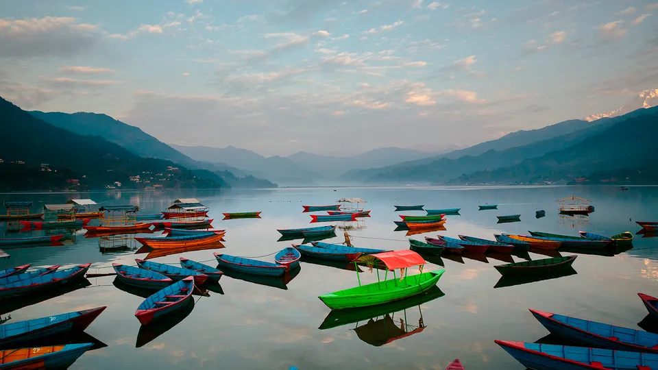 Lago a Pokhara