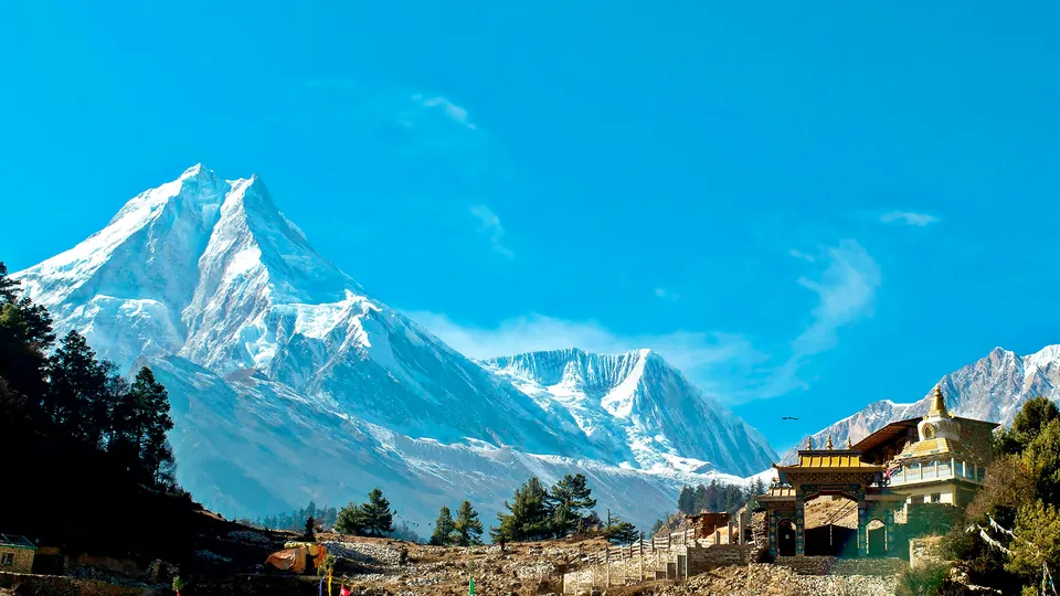 Villaggio Gurung in Nepal