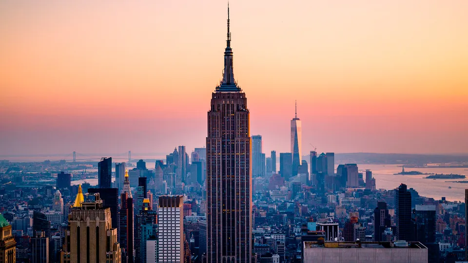 Tramonto su New York
