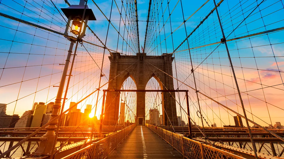 Ponte di Brooklyn a New York