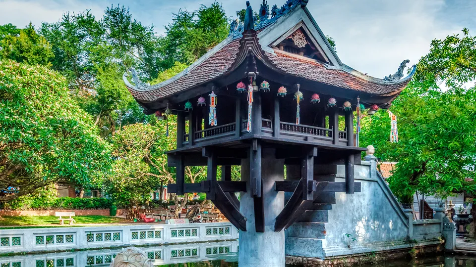 Pagoda pilastro unico a Hanoi