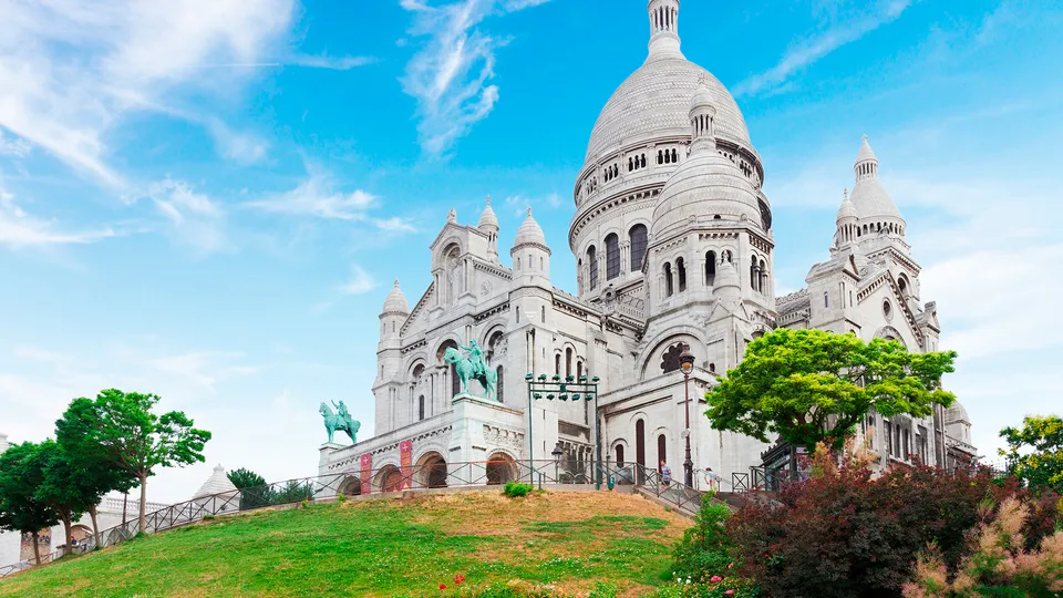 Sacro Cuore a Montmartre a Parigi