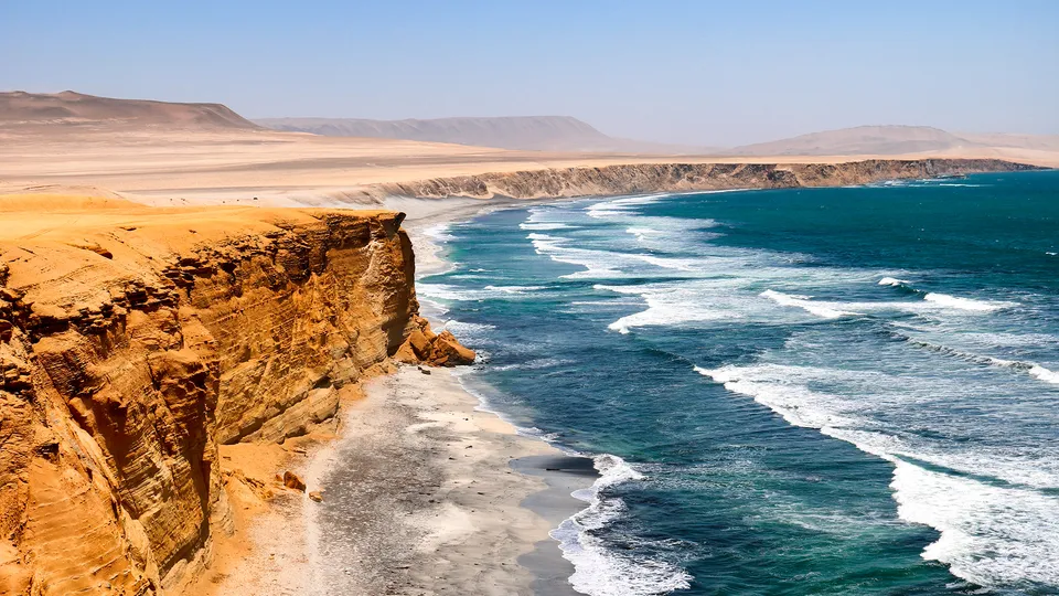 Scogliere nella Riserva Nazionale di Paracas