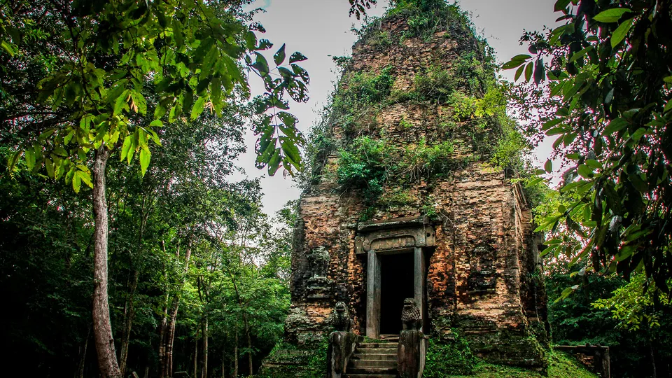 Tempio di Sambor Prei Kuk in Cambogia