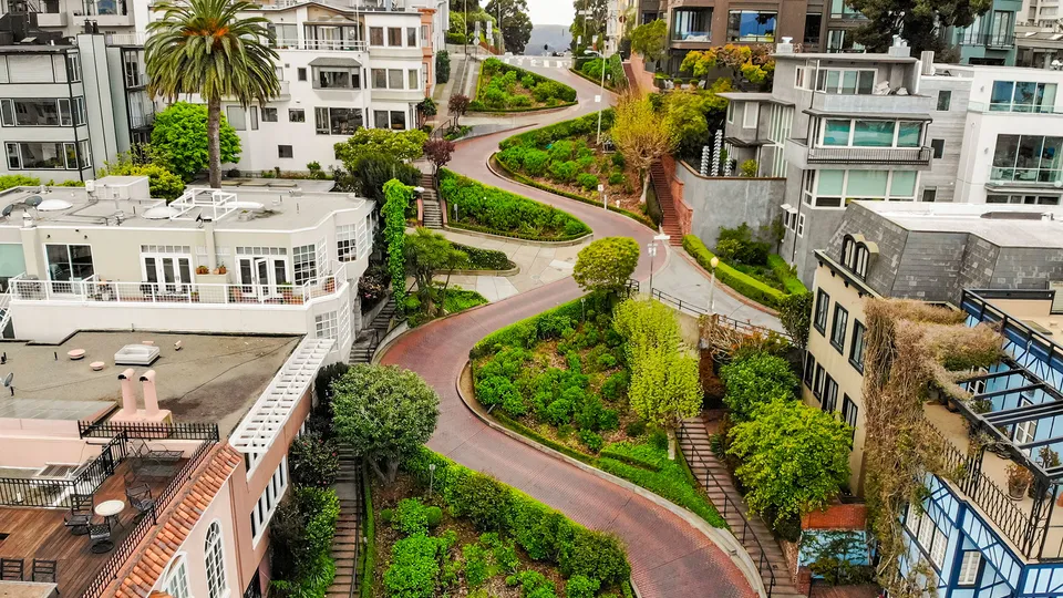 Lombard Street a San Francisco