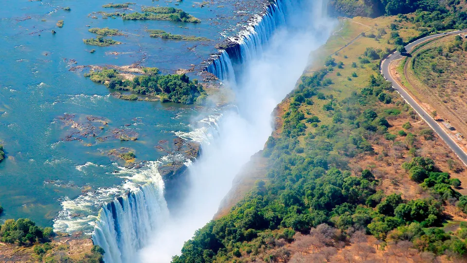 Cascate Vittoria in Zimbabwe