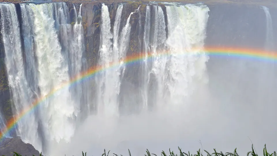 Arcobaleno sulle Cascate Vittoria