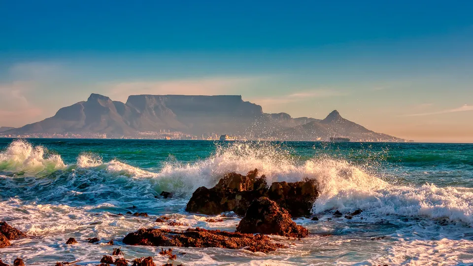 Table Mountain a Città del Capo