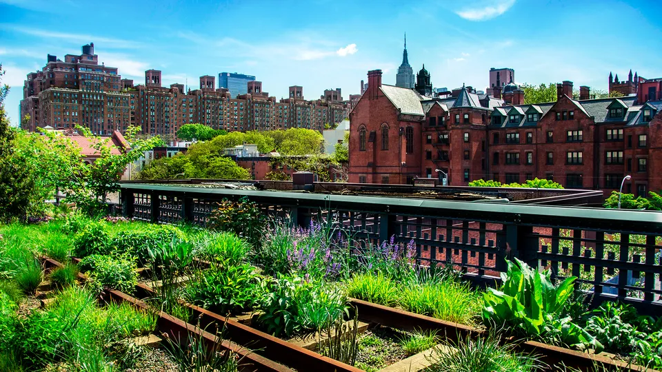 High Line Park a Manhattan