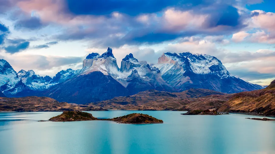Cime innevate del Torres del Paine