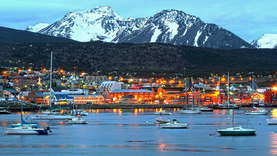 Porto di Ushuaia in Patagonia