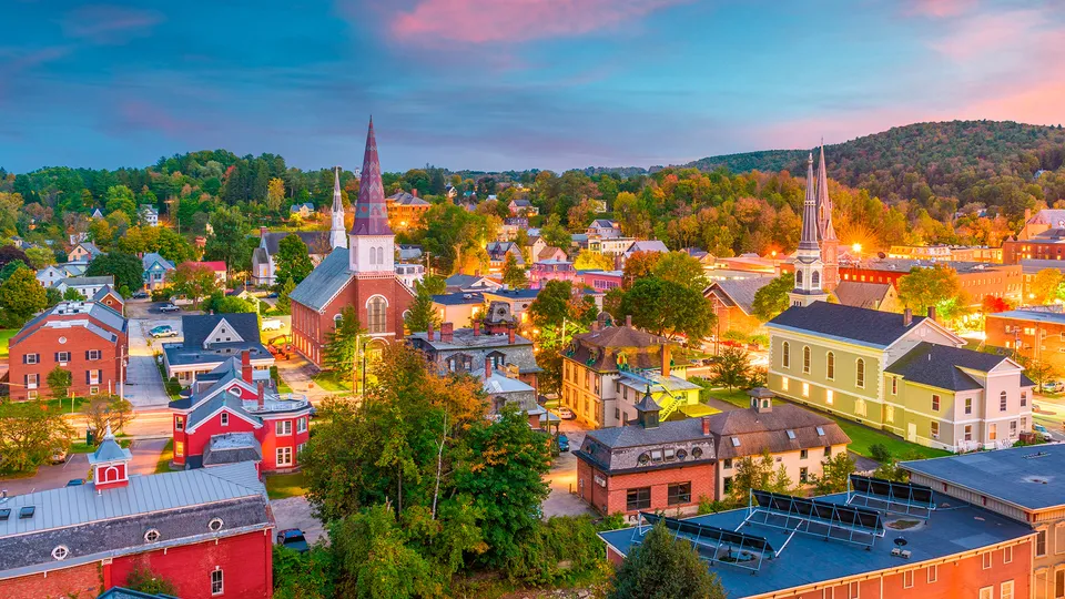 Tipico villaggio del Vermont