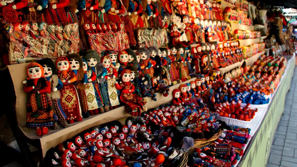 Mercato Vernissage a Yerevan