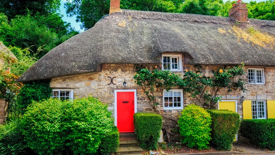 Villaggio di Bibury nelle Cotswolds