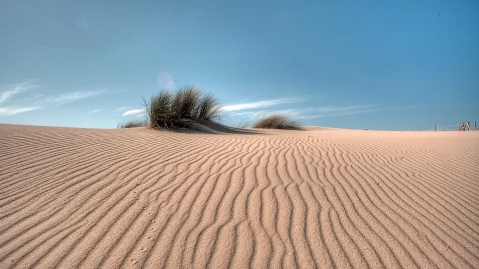 Distesa di sabbia a Bolonia in Andalusia
