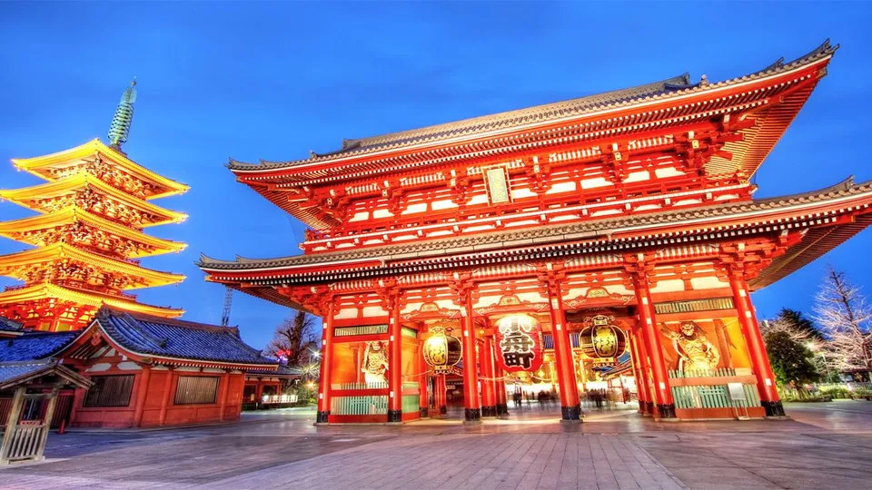 Asakusa e tempio di Sensō-Ji