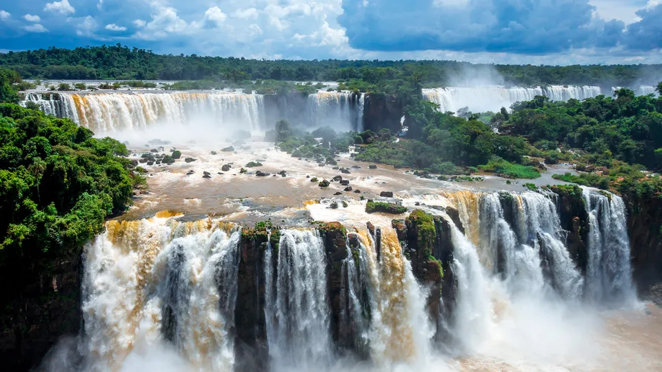 Cascate nel lato argentino del Parco Nazionale dell’Iguazú
