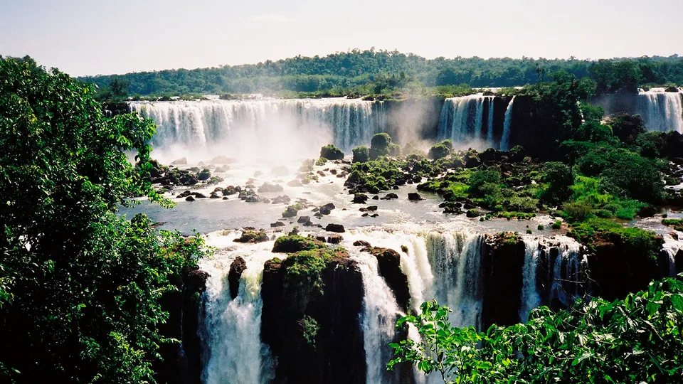 Cascate nel lato argentino del Parco Nazionale dell’Iguazú