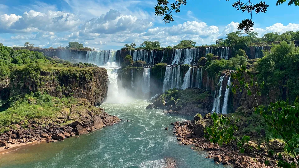 Cascate nel lato brasiliano del Parco Nazionale dell’Iguazú