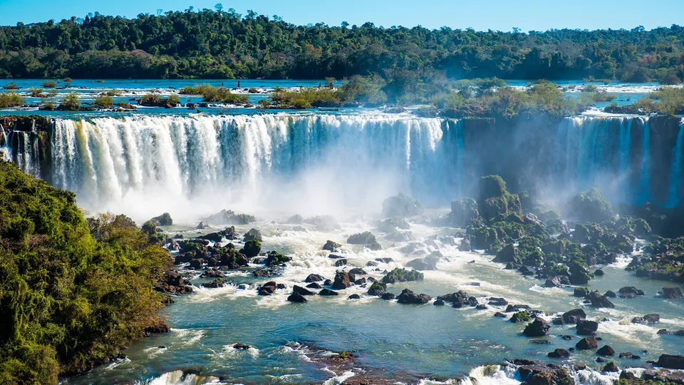 Cascate dell’Iguazú in Brasile