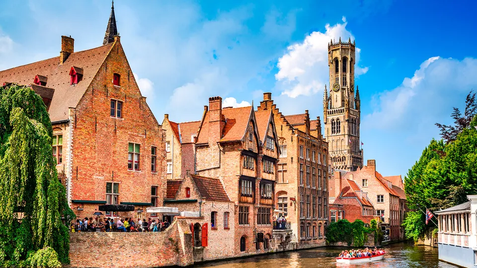 Crociera sui canali di Bruges