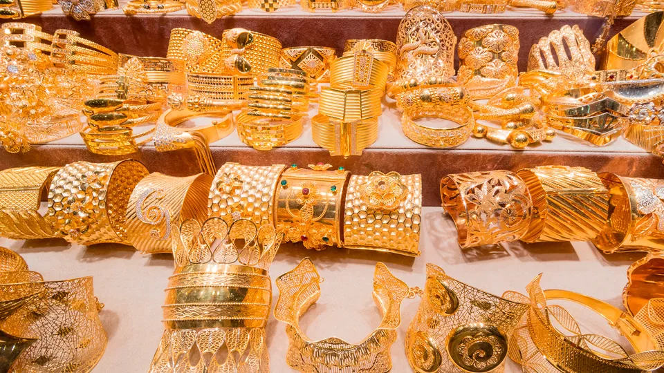 Mercato dell'oro, souk di Dubai