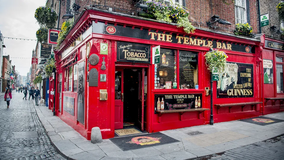 Il Temple Bar a Dublino