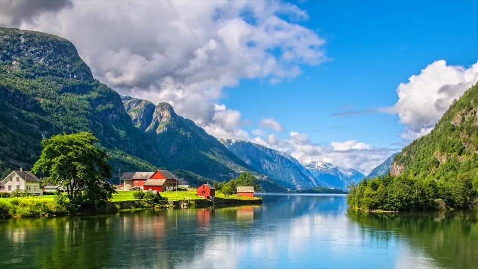 Fiordi natura norvegia