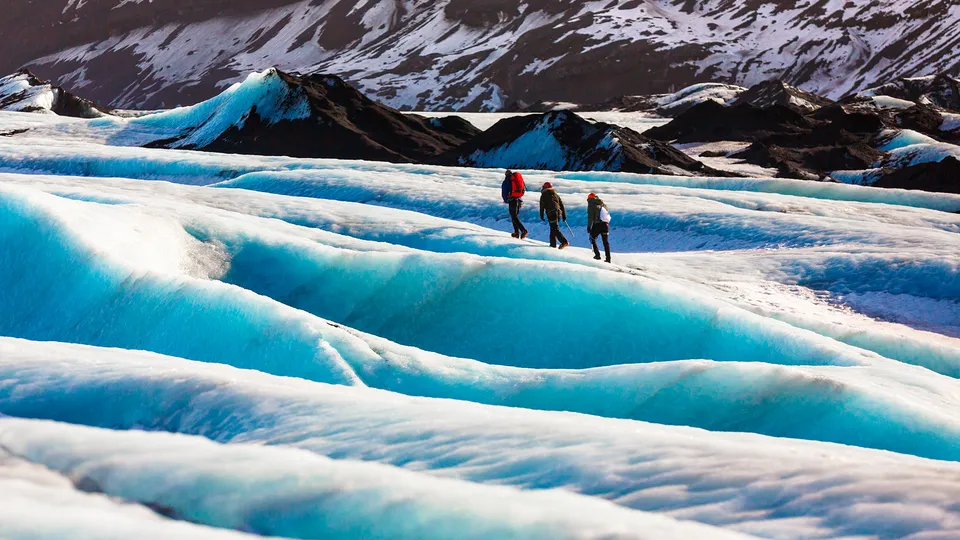 Escursione sul ghiacciaio Vatnajokull in Islanda