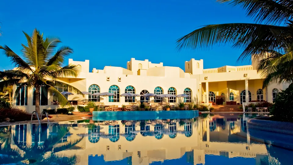 Esterni dell'Hilton Hotel a Salalah