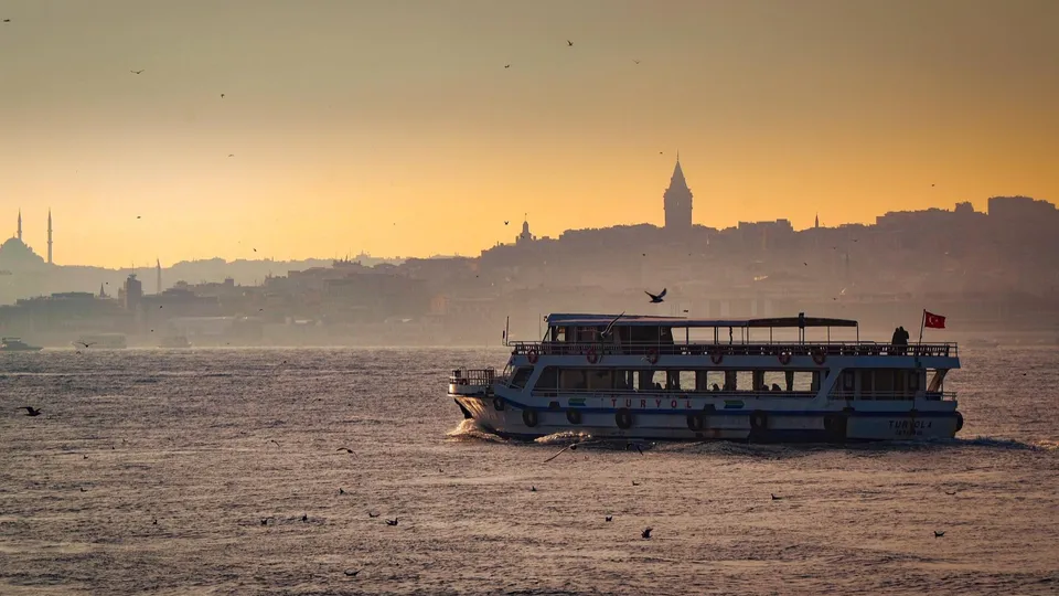 Battello sul Bosforo a Istanbul