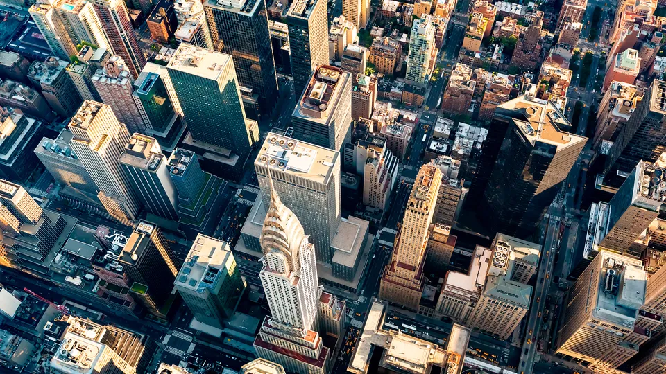 Midtown Manhattan dall'alto
