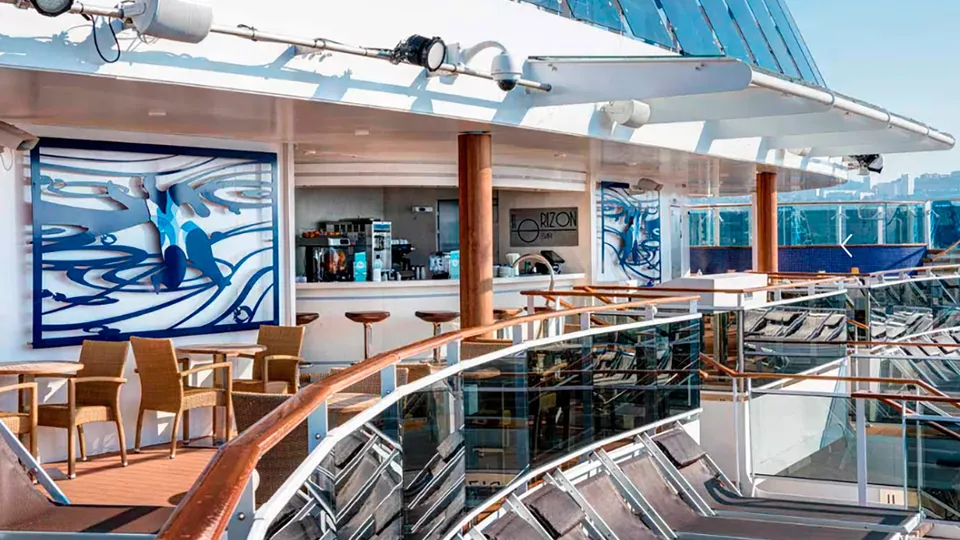 Esterno della nave da crociera MSC Euribia
