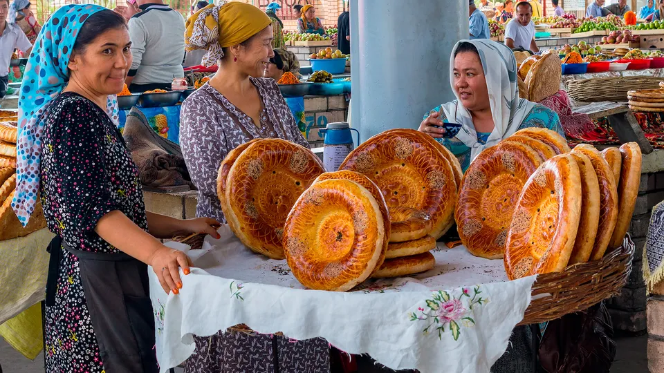 Tipico pane uzbeko