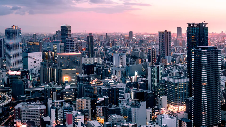 Panorama di Osaka