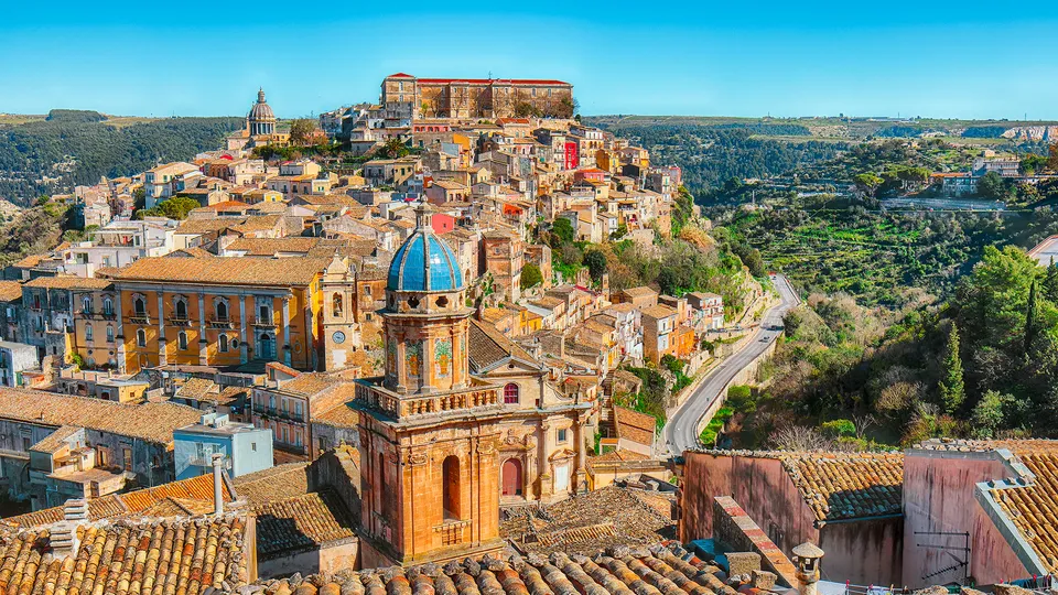 Panorama su Ragusa Ibla